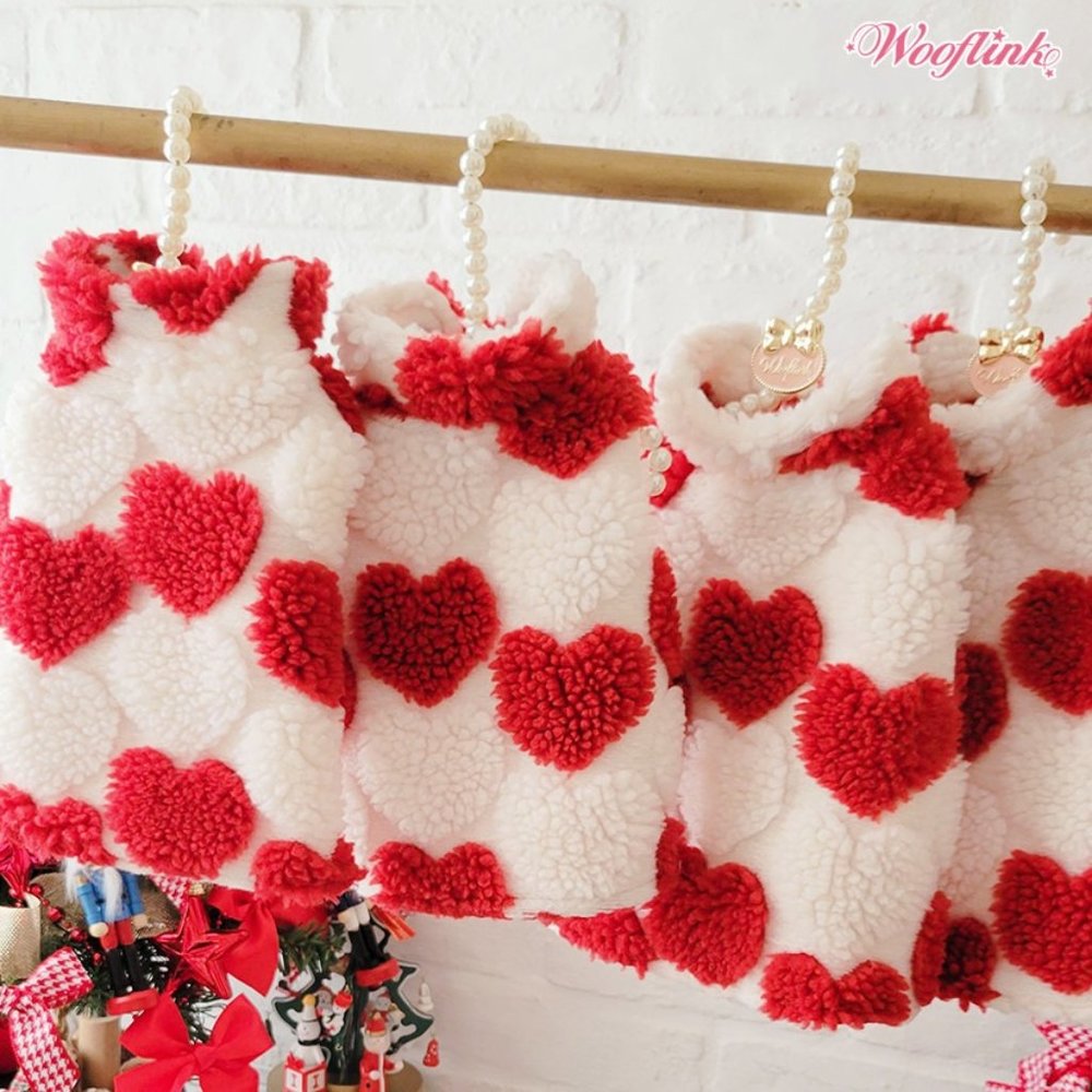 Wooflink Hearts Vest - Size 6